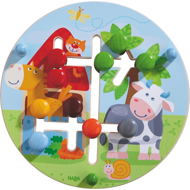Farm Motor Skills Play Board