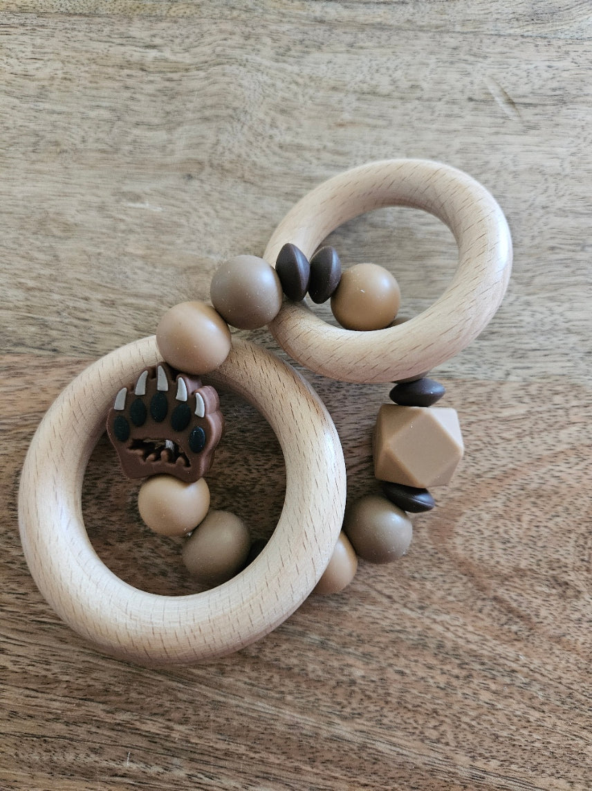 Bear Claw Silicone Teether