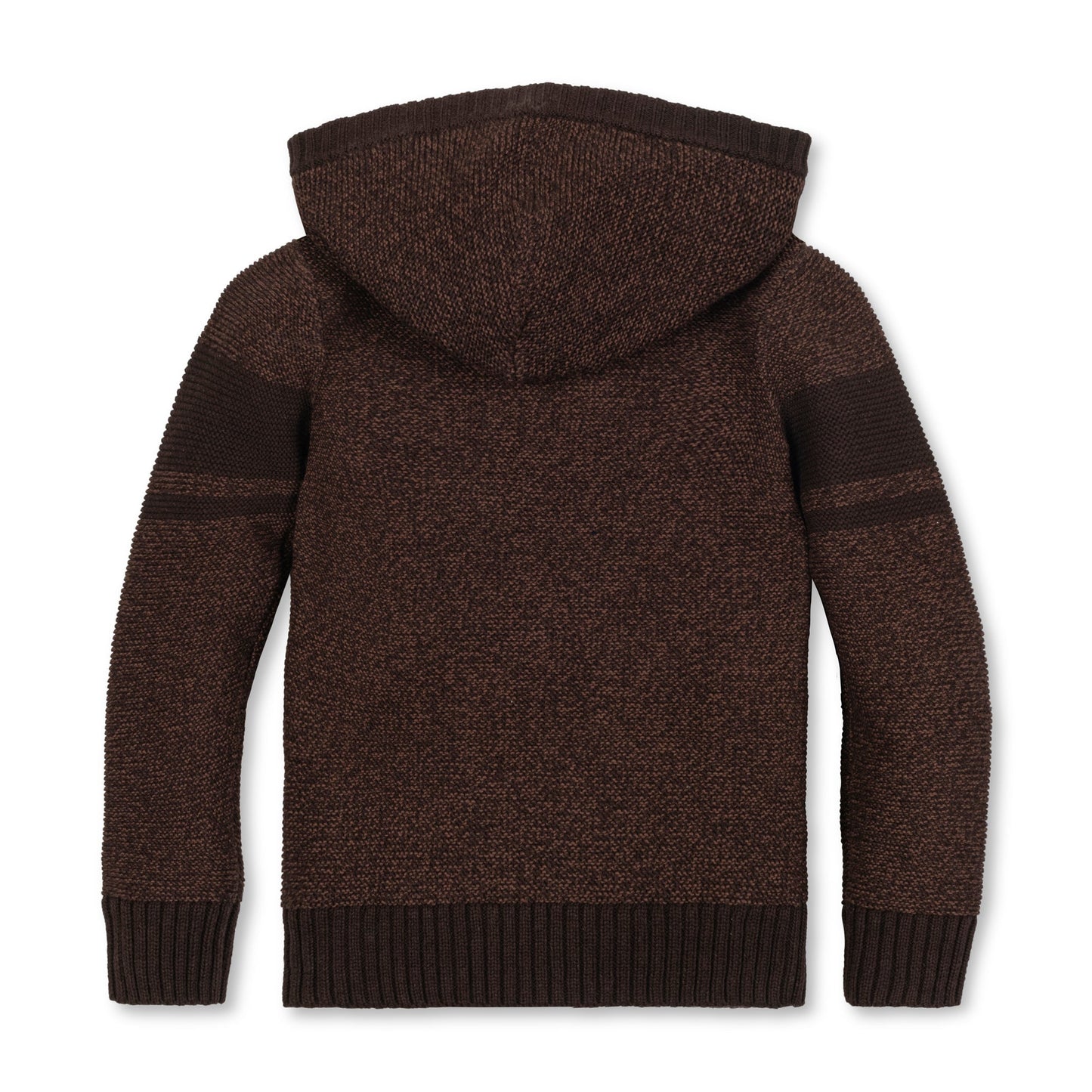 Organic Hooded Henley Sweater