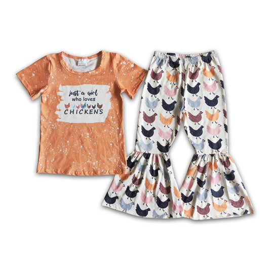 Just A Girl Who Loves Chickens