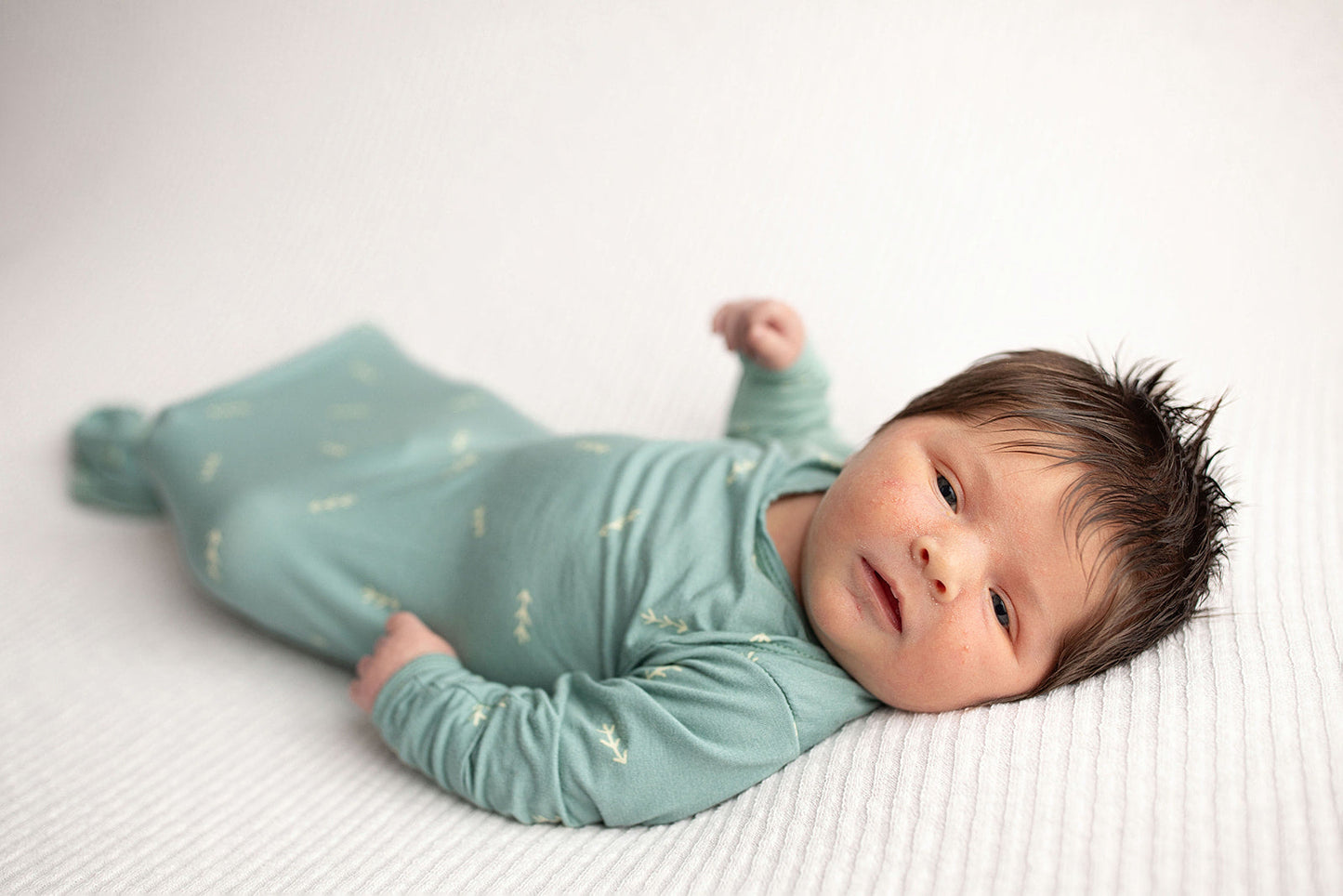 Arrow Knotted Newborn Gown