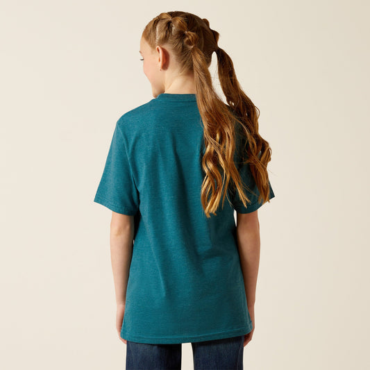 Girls Ariat Bison Ranch Tee