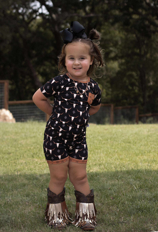 Ranch N Rust Bamboo Short Set