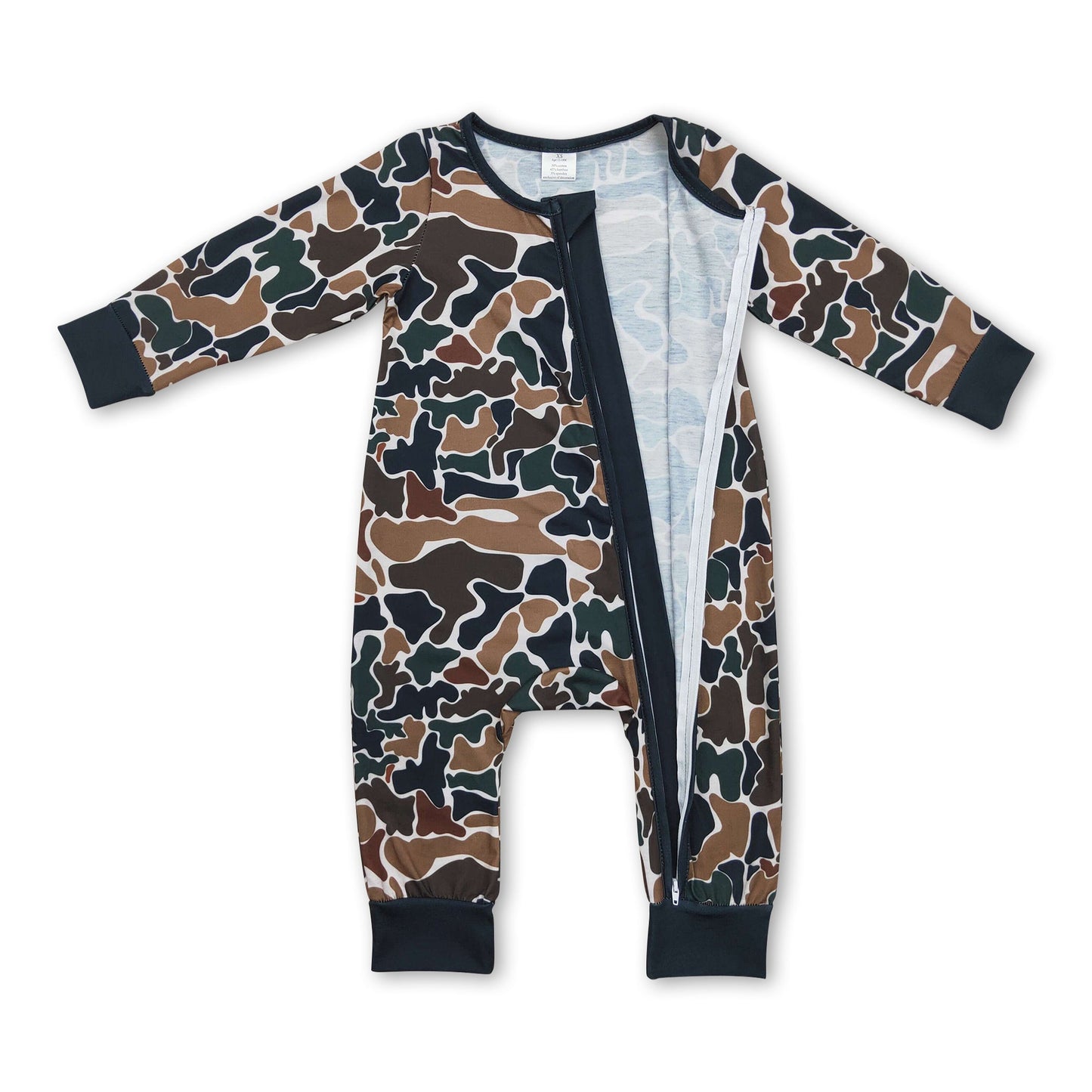 Duck Camo Baby Romper