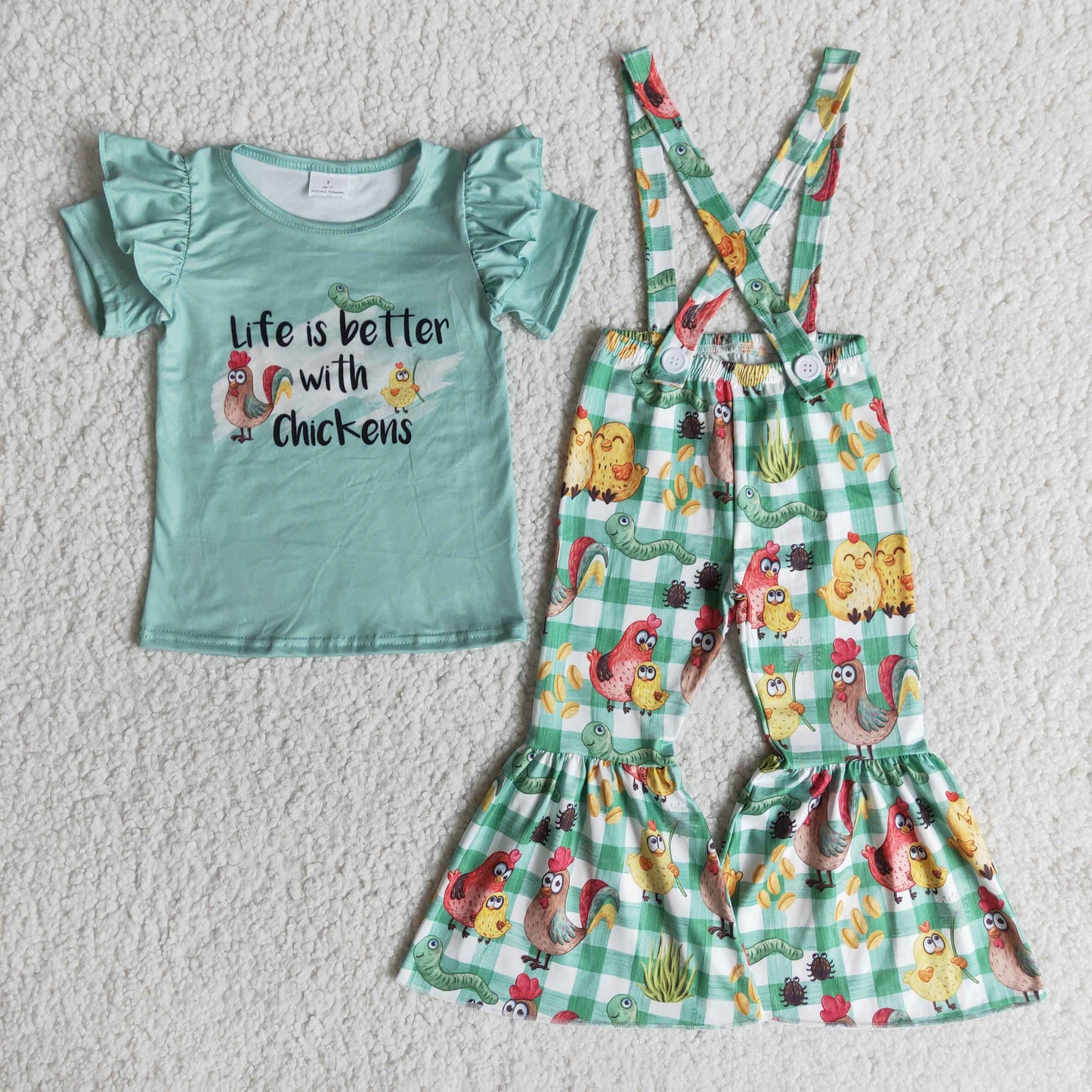 Chicken Overall Set