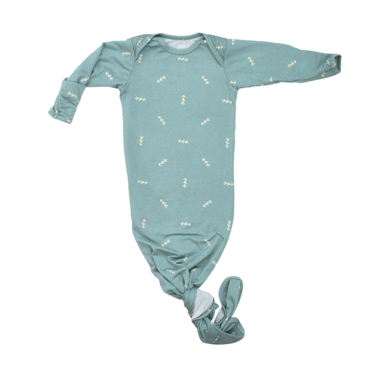 Arrow Knotted Newborn Gown