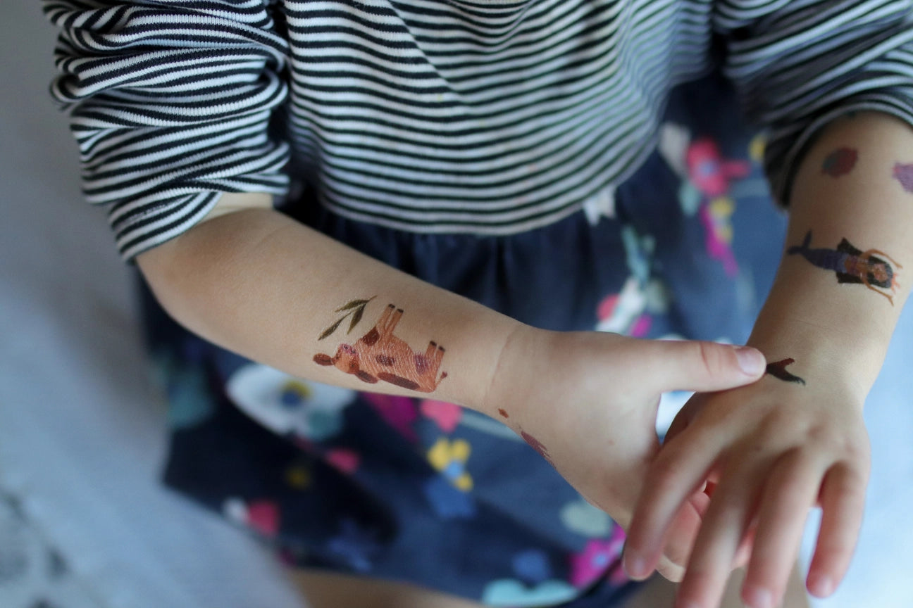 Farm Animal Temporary Tattoos