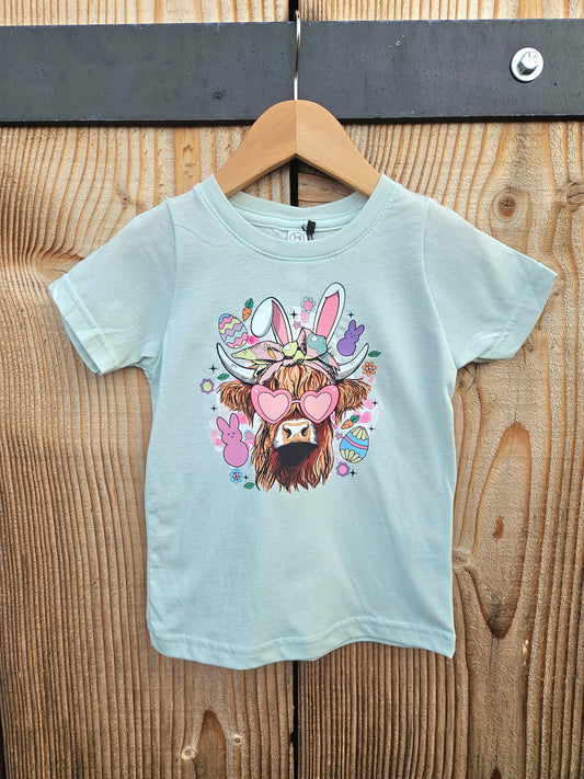 Highland Easter Cow Shirt