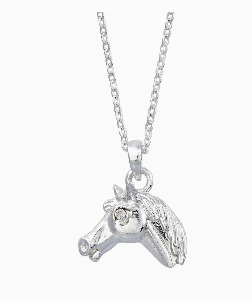 Horse Pendant Necklace