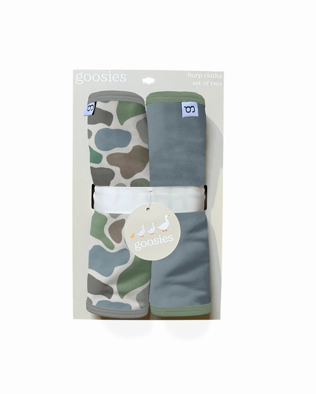 Camo Burp Cloth Set