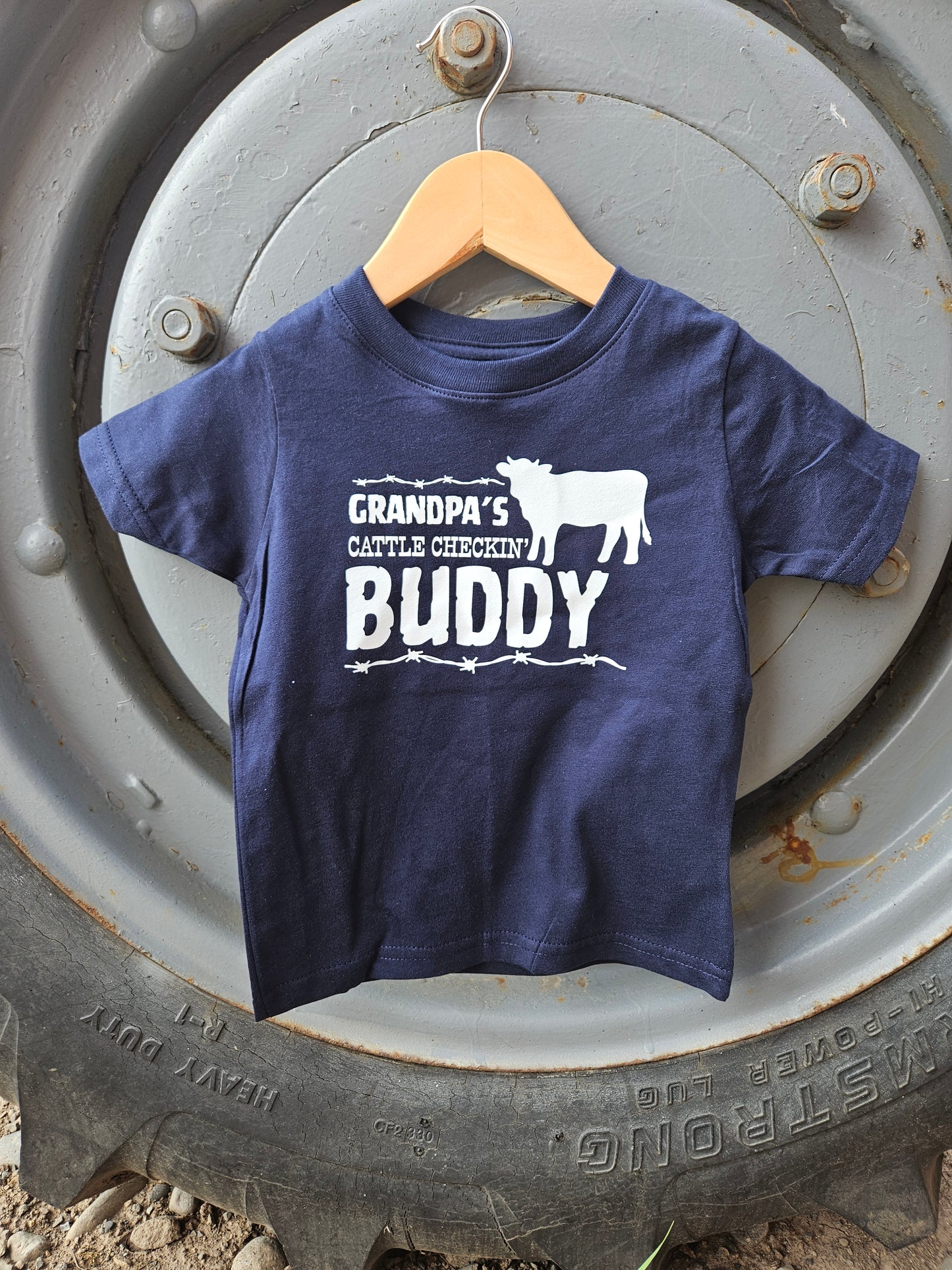 Grandpa's Cattle Chuckn Buddy Shirt