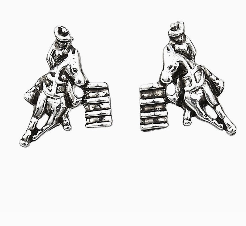 Barrel Racer Earings