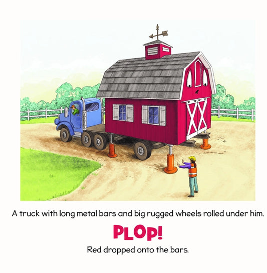 Little Red Rolls Away Picture Book