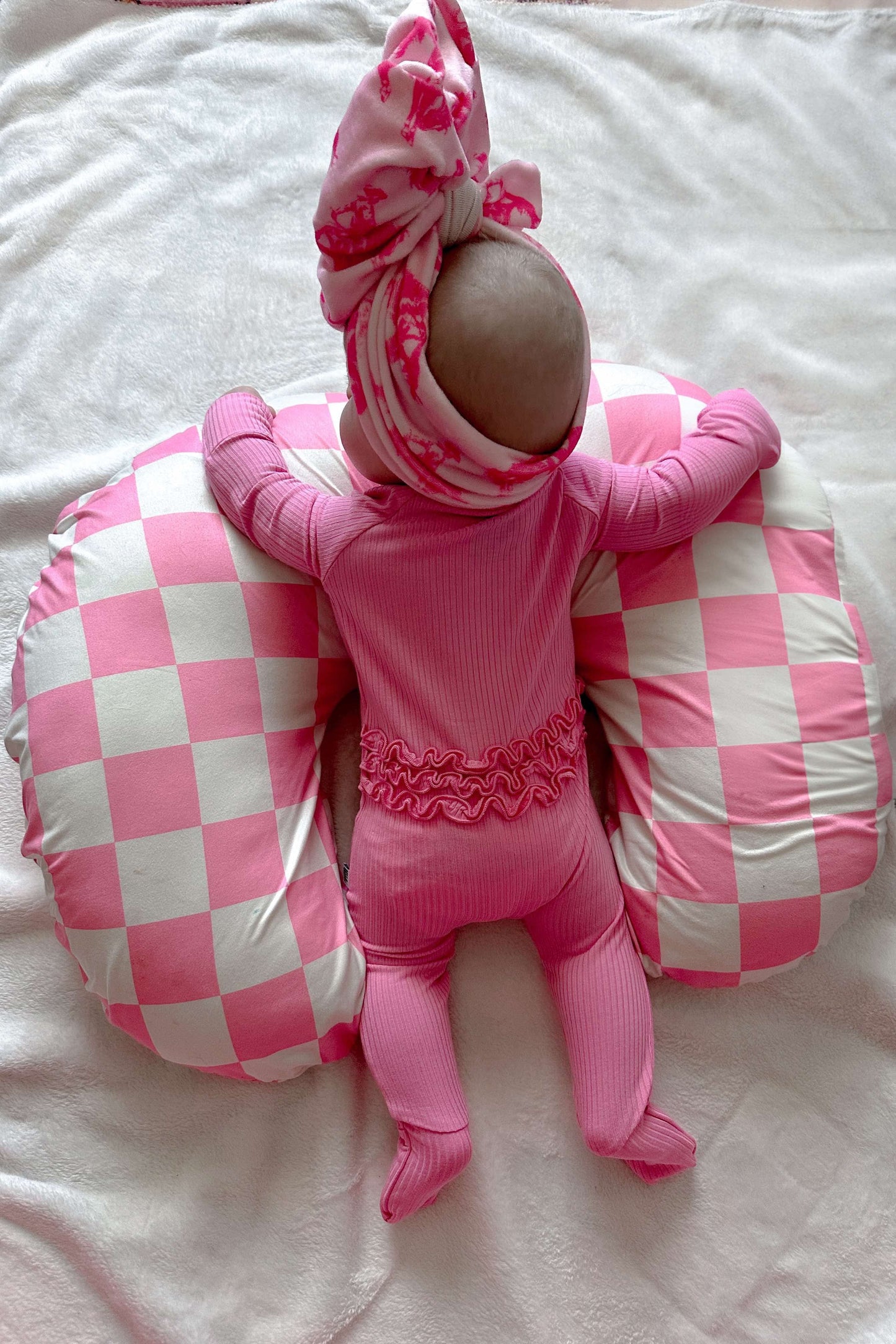 Ballerina Pink Ruffled Bamboo Sleeper