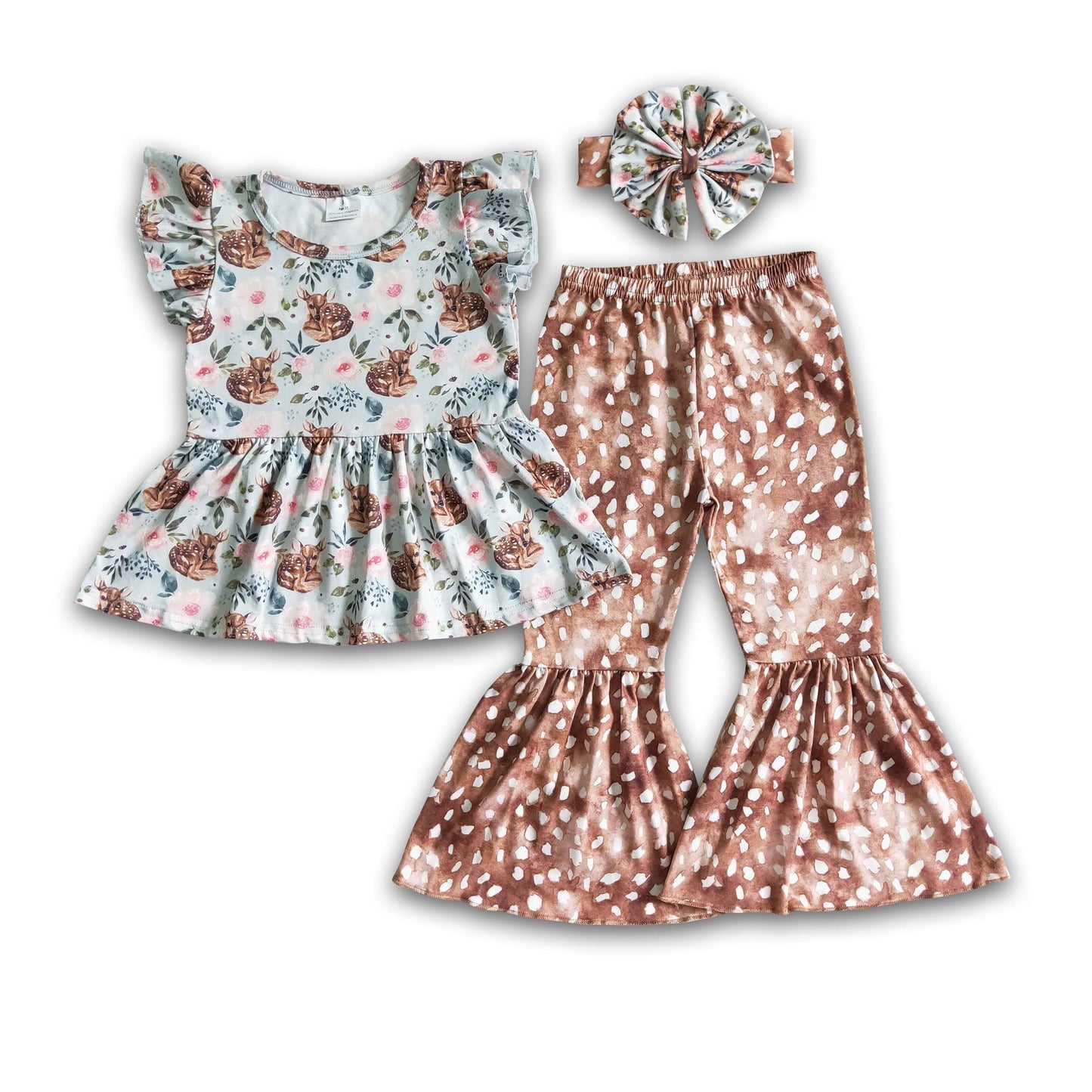Deer Bell Bottom Set