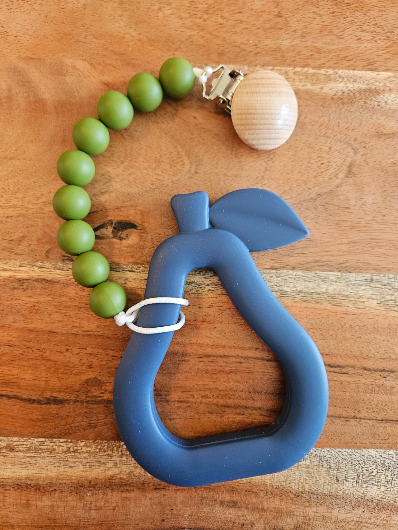 Pear Silicone Teether