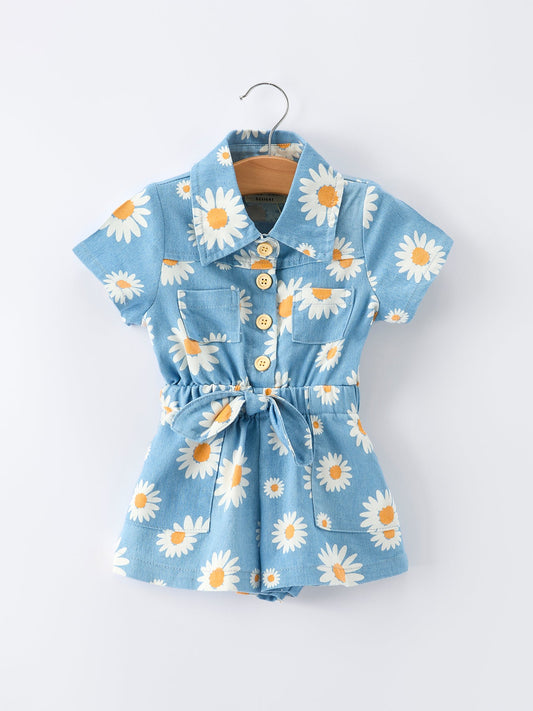 Daisy Denim Jumpsuit