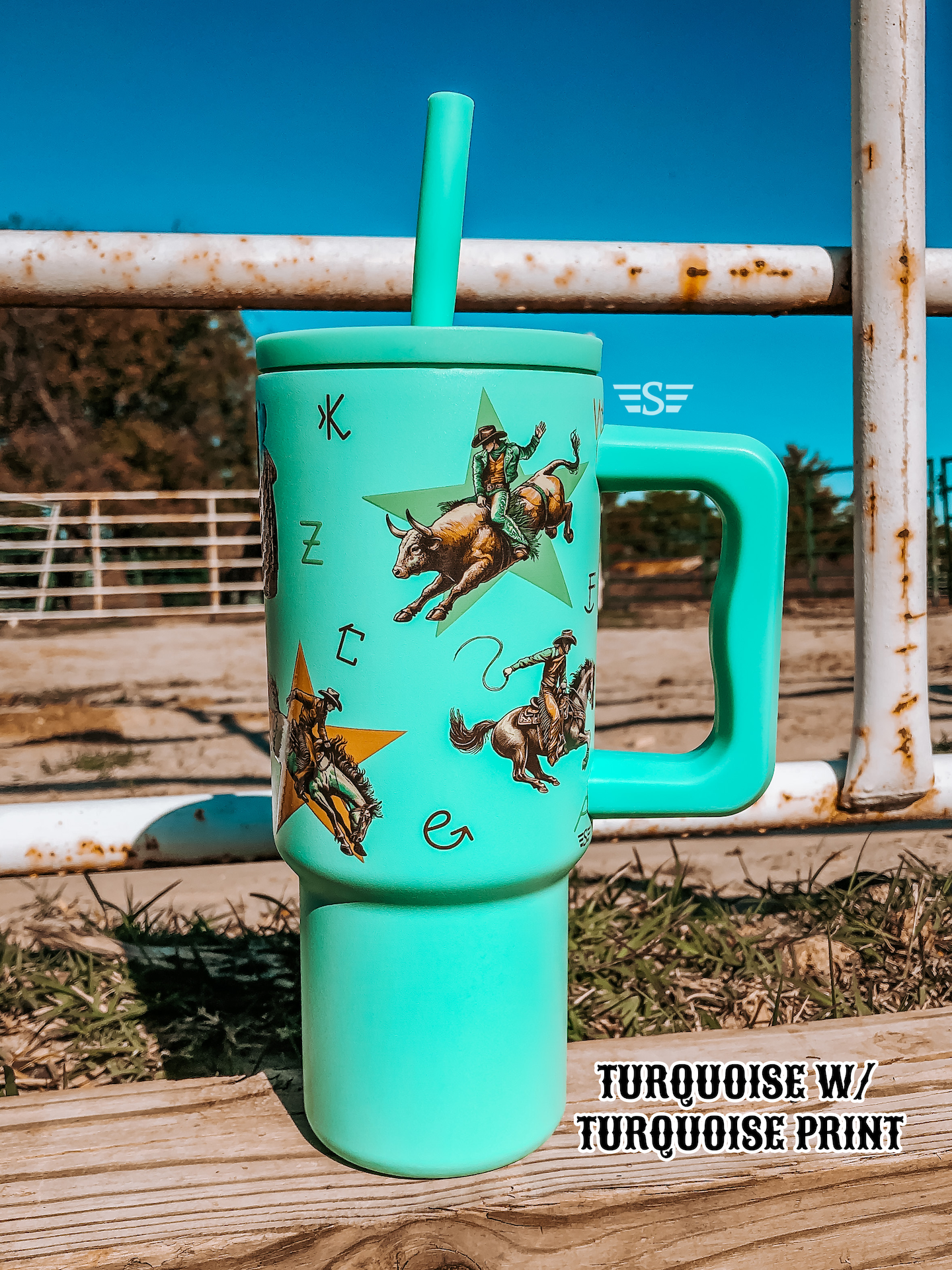 Kids Western Tumbler 24oz