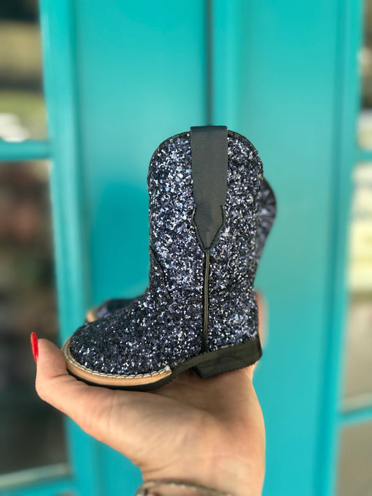 Navy Sparkle Tanner Mark Boots