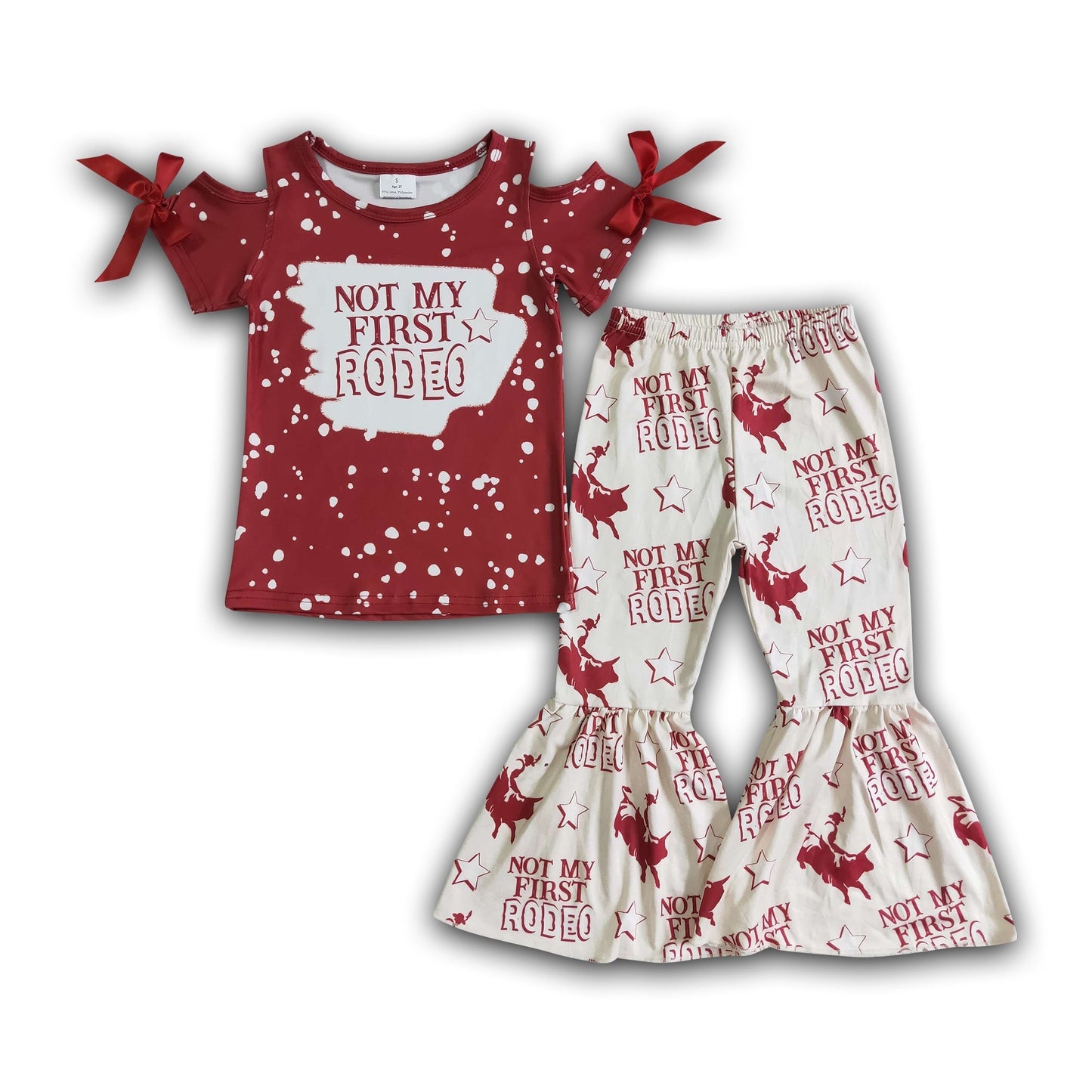 Not My First Rodeo Bell Bottoms