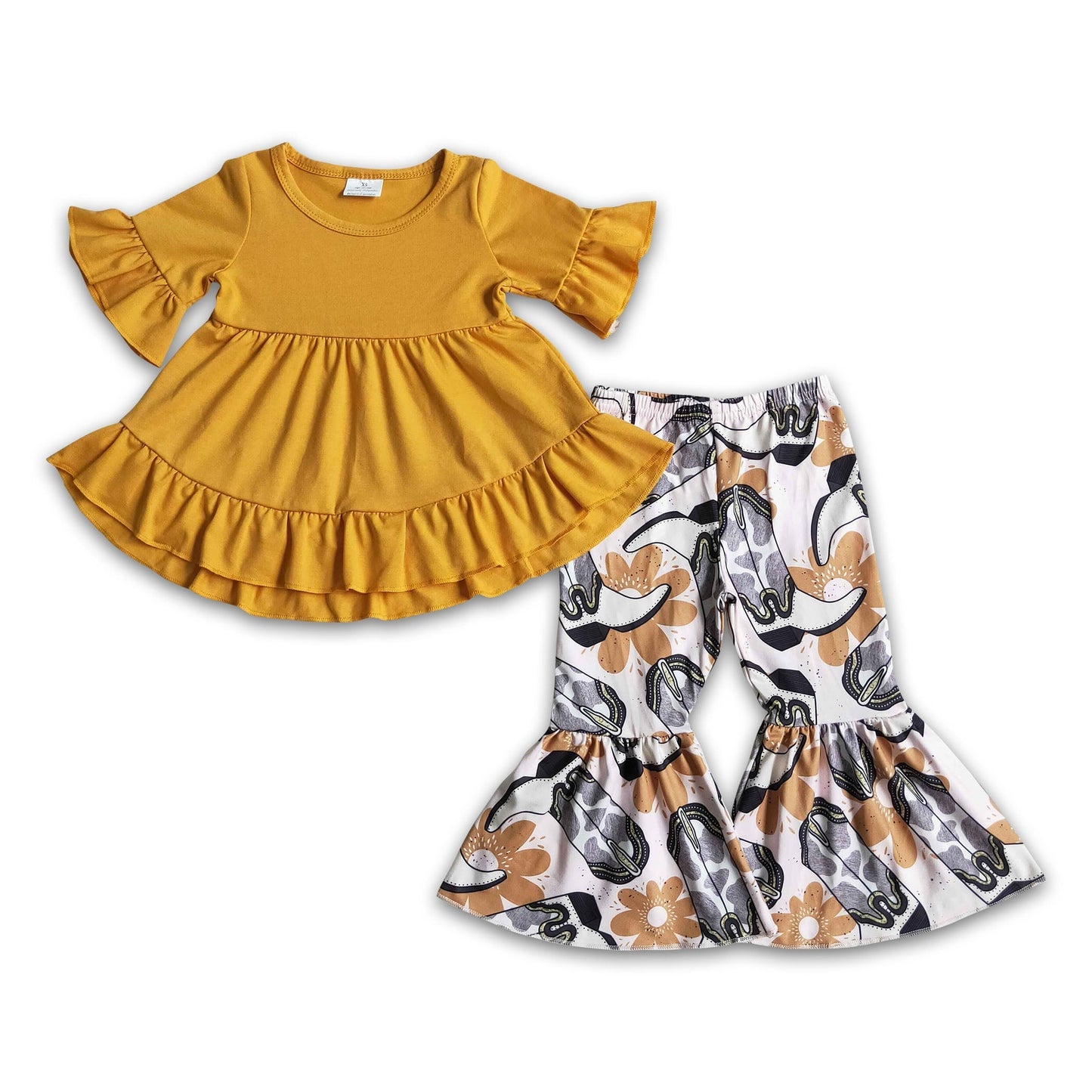 Tunic and Bell Bottom Set