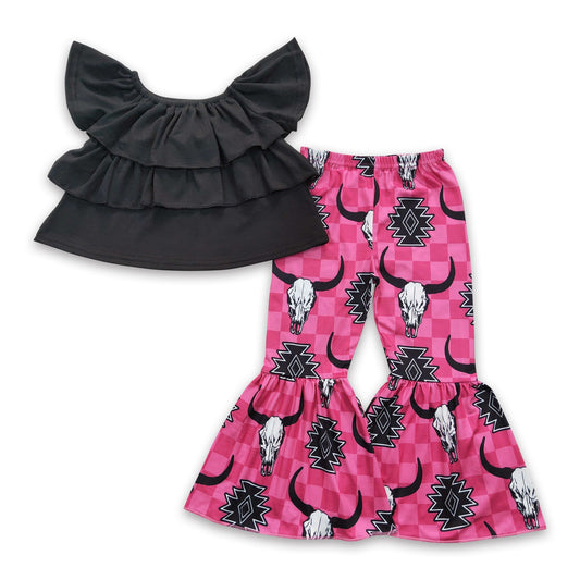 Pink Aztec Bell Set