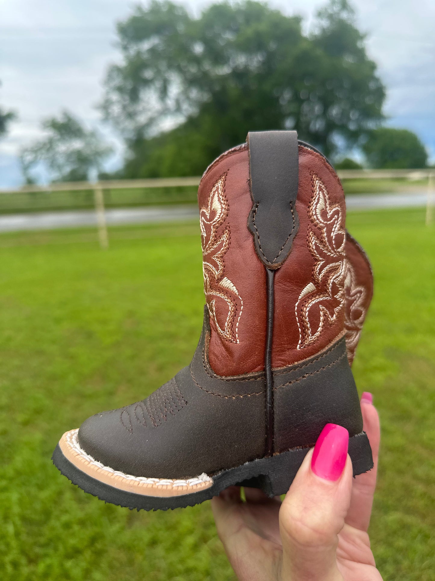 Chocolate w/Cognac Top Tanner Mark Boots