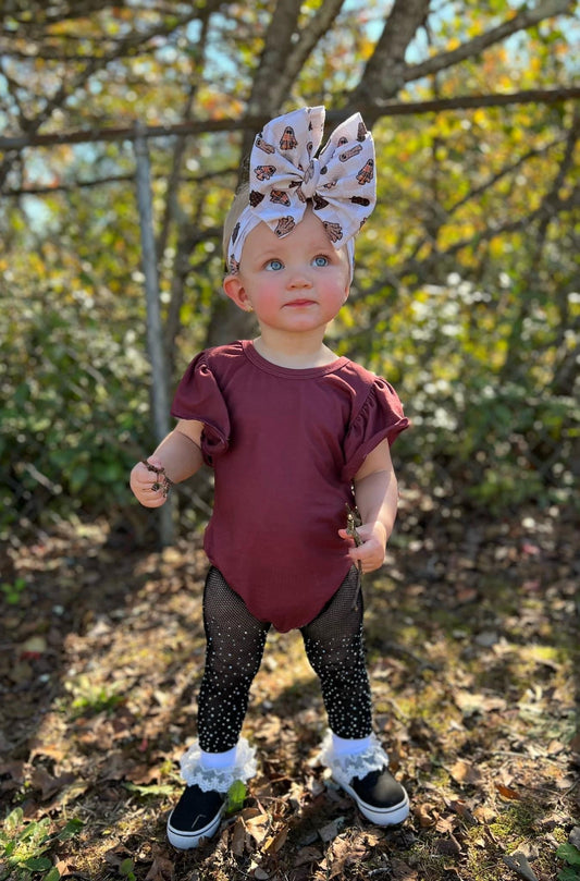 Brown Flutter Onesie