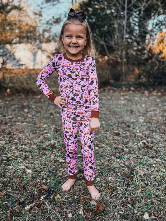 Pink Hunting Club Bamboo Set (FINAL SALE)