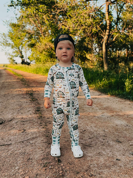 Farm Ribbed Bamboo Sleeper