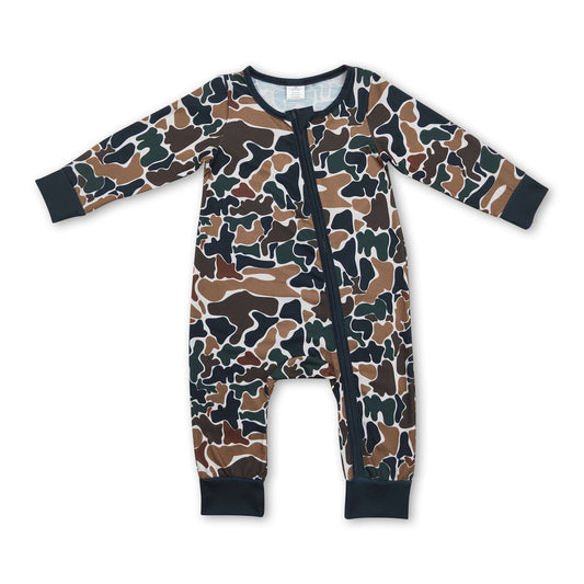 Duck Camo Baby Romper