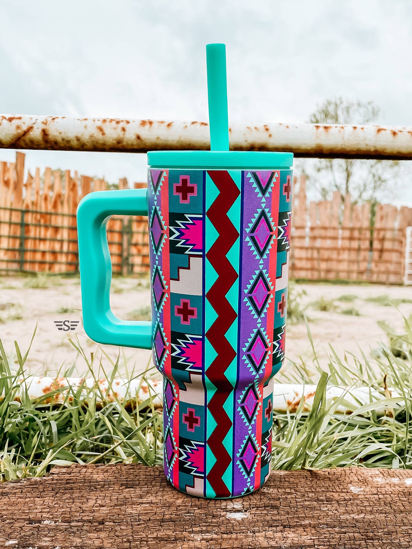 Kids Western Tumbler 24oz