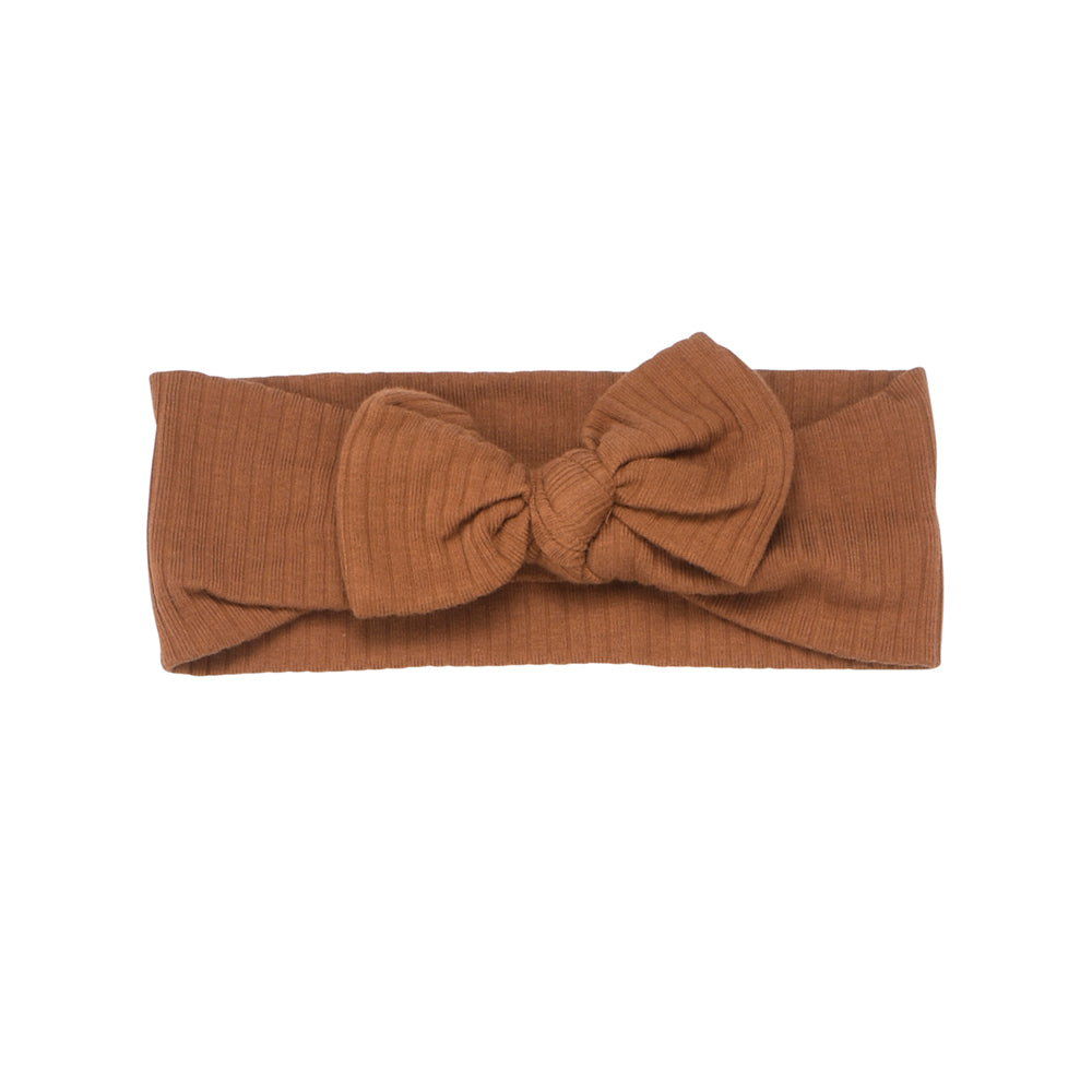 Ribbed Knot Headband by Three Little Tots