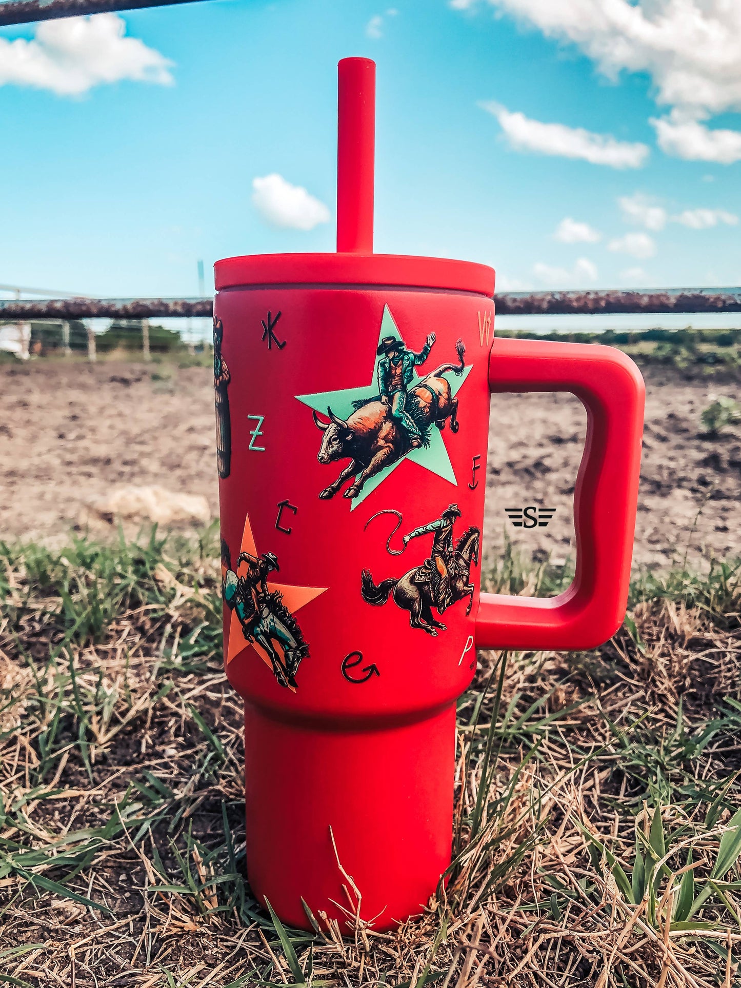Kids Western Tumbler 24oz