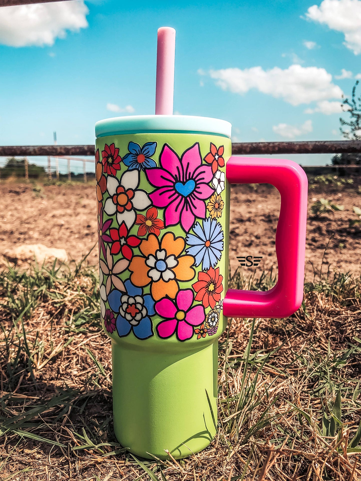 Kids Western Tumbler 24oz