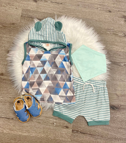 Cool Blues Bear Set
