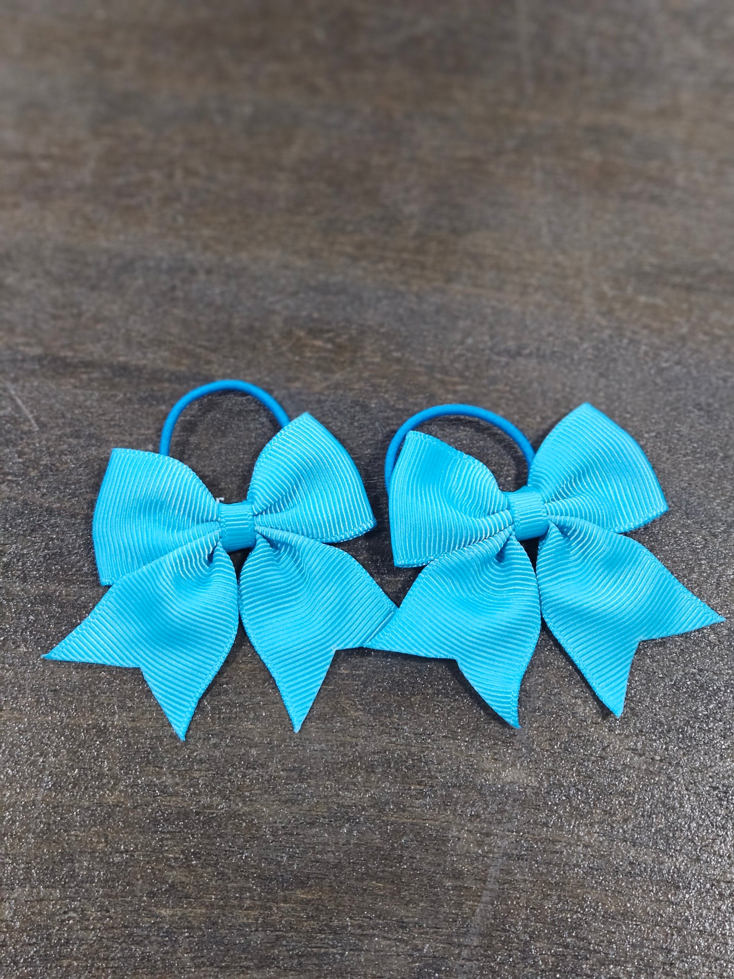 Mini Elastic Hair Bows