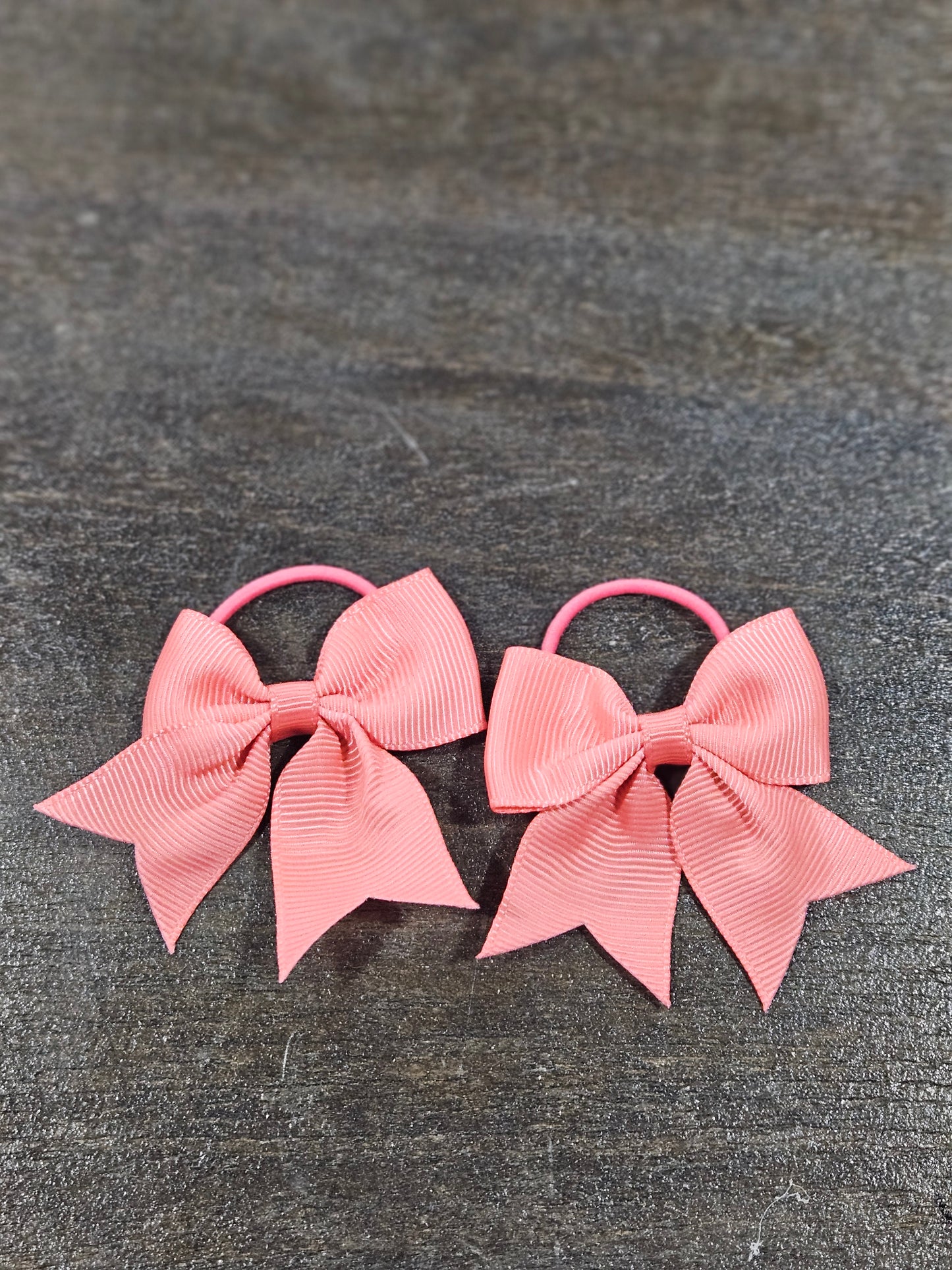 Mini Elastic Hair Bows
