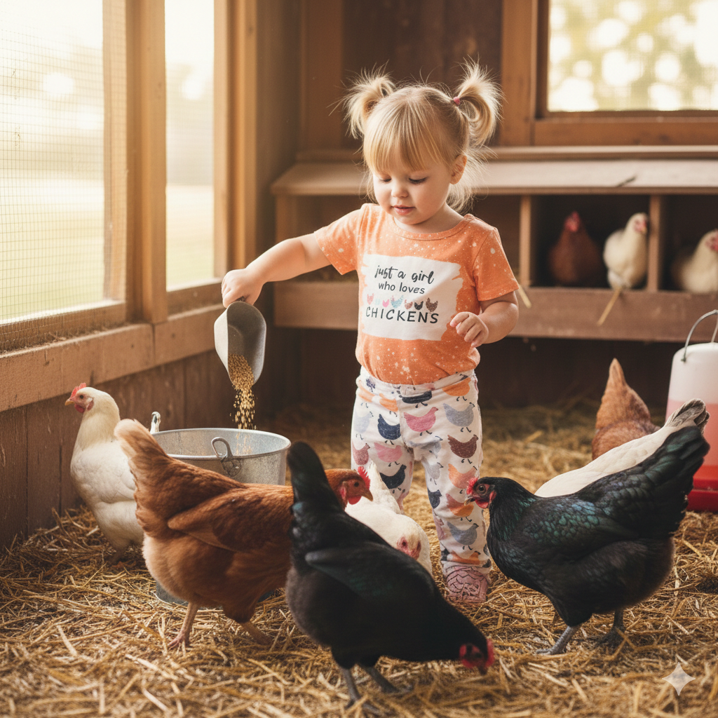 Just A Girl Who Loves Chickens