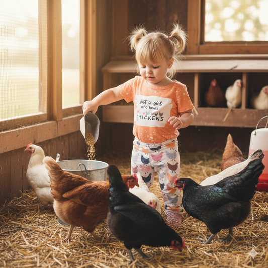 Just A Girl Who Loves Chickens