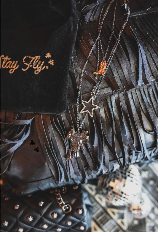 Blazin' Saddle Necklace