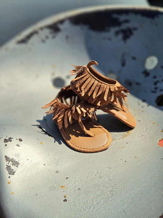 Fringe Sandals