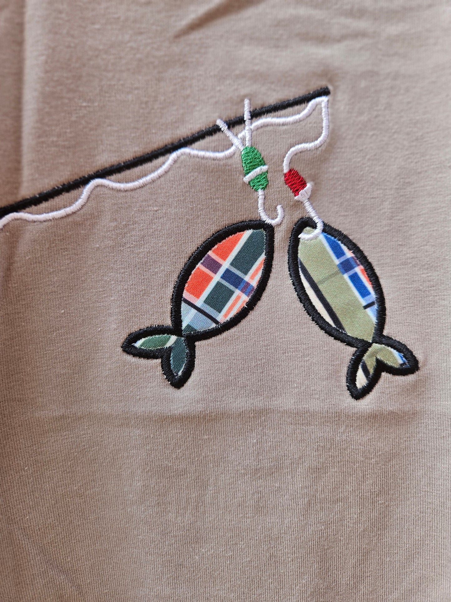 Fishing Patchwork Short Set