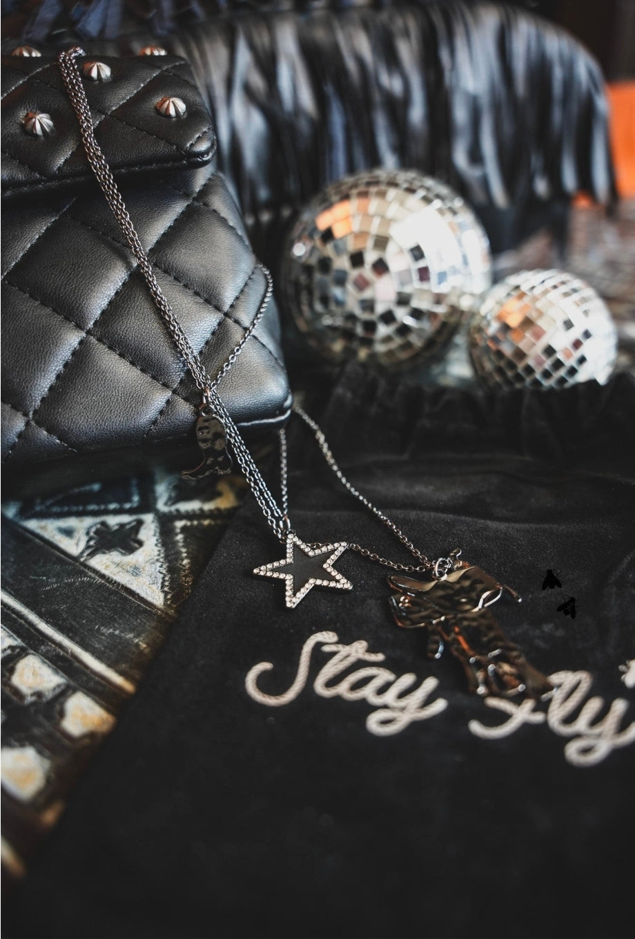 Blazin' Saddle Necklace