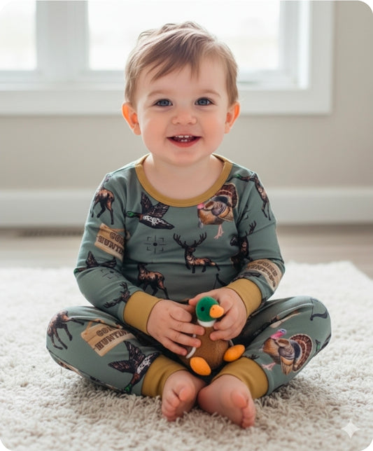 Gone Huntin Bambo Pjs