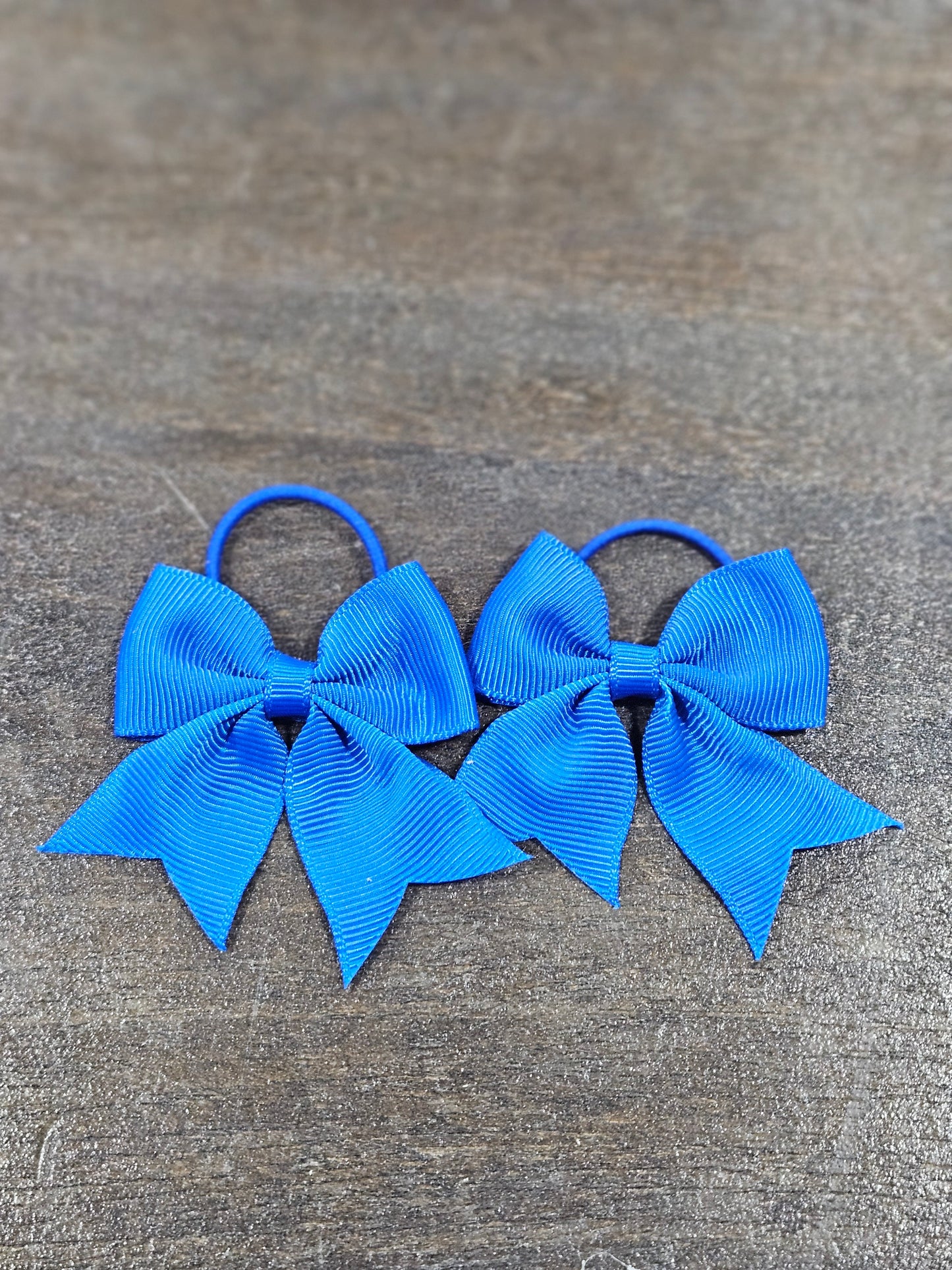 Mini Elastic Hair Bows