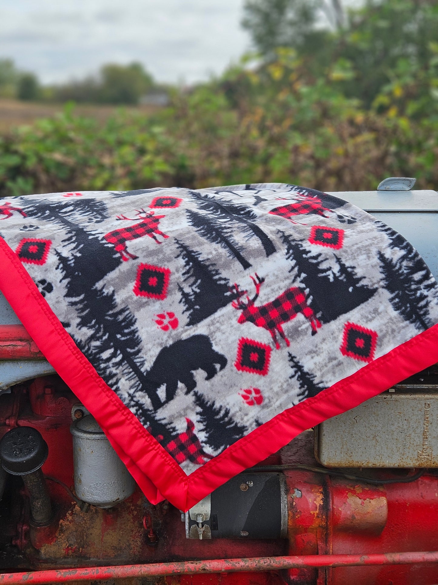 Buffalo Fleece Baby Blanket