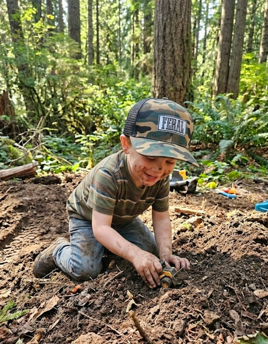 Feral Camo Trucker Hat