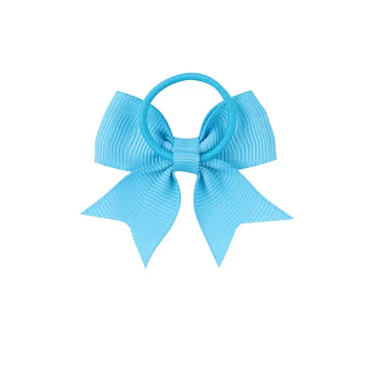 Mini Elastic Hair Bows