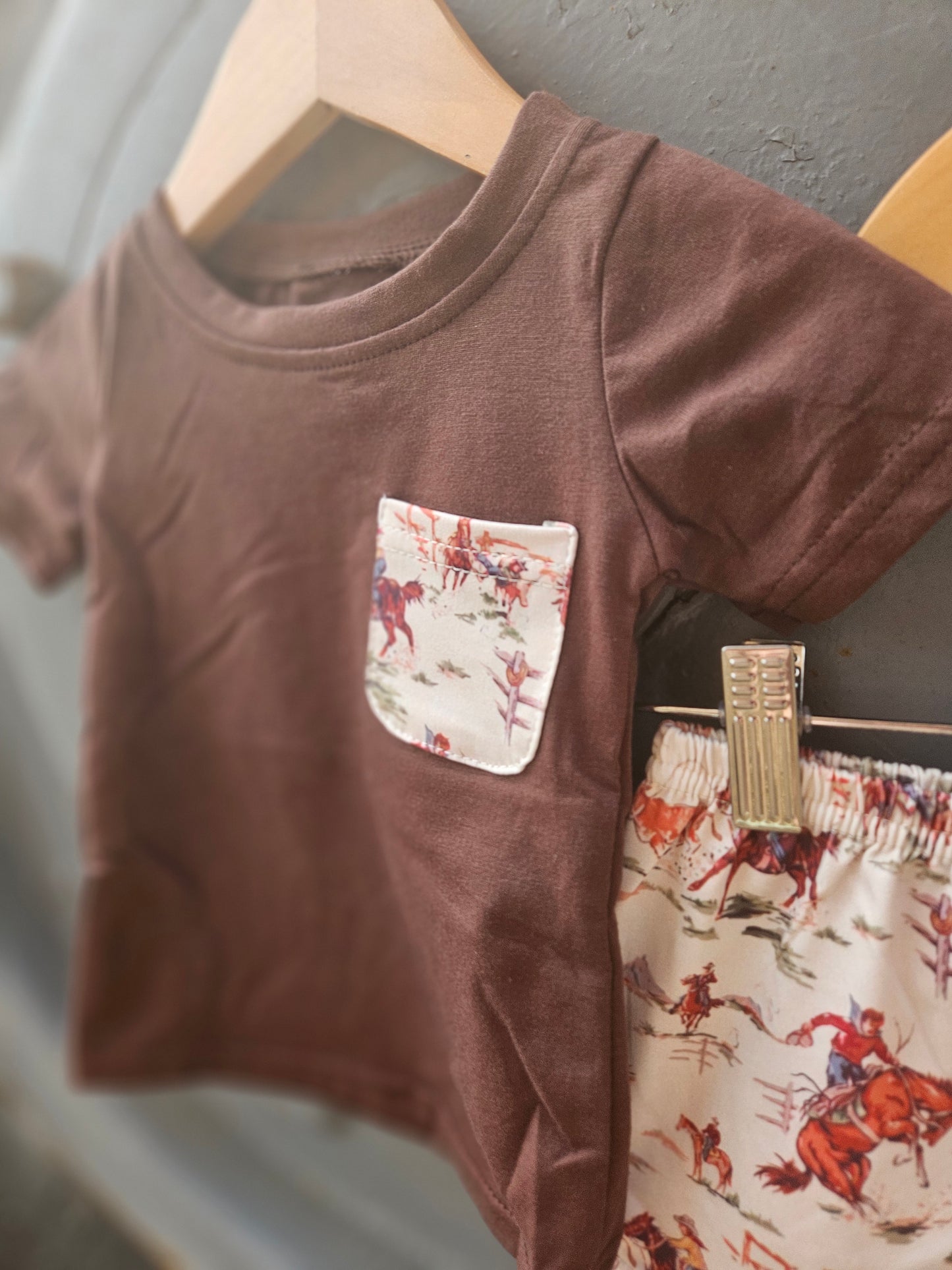 Vintage Western Short Set